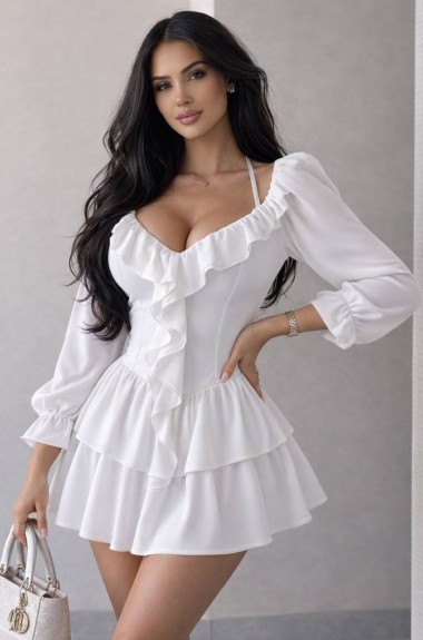 Нежное платье YLM-664A530