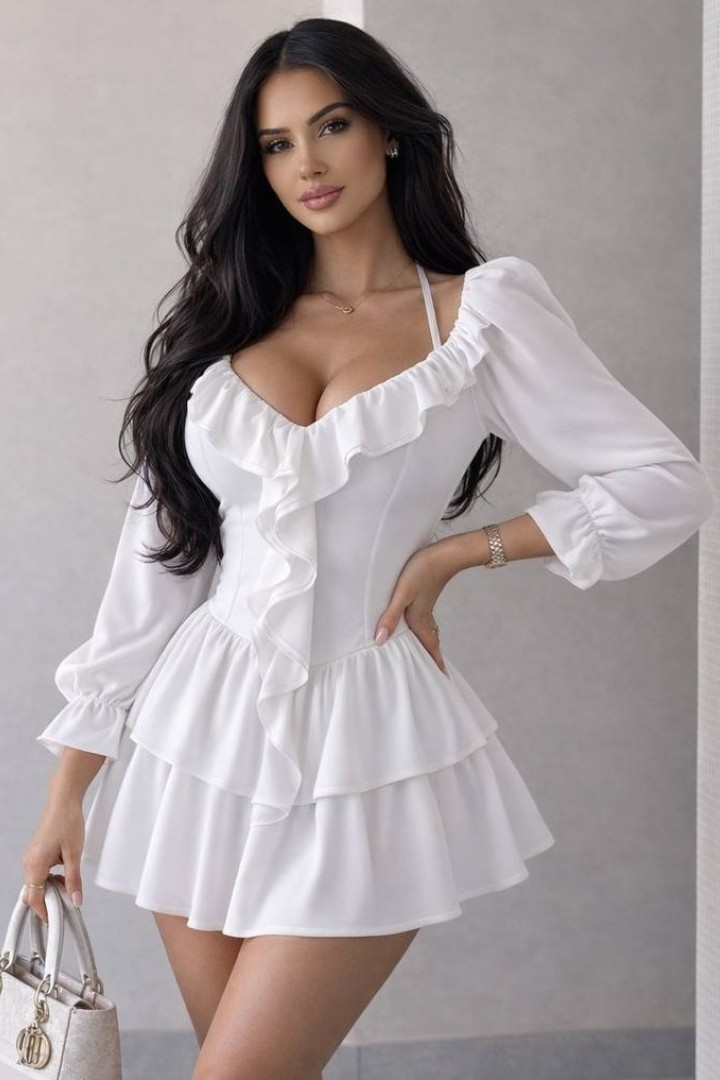 Нежное платье YLM-664A530