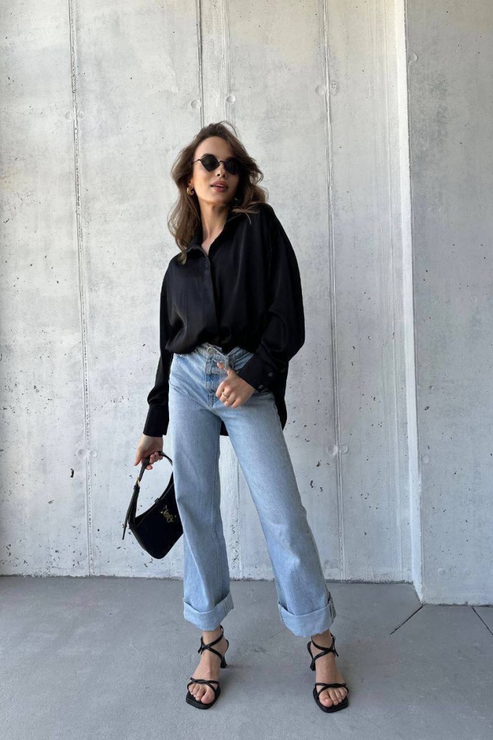 Шелковая рубашка RAB-522A459