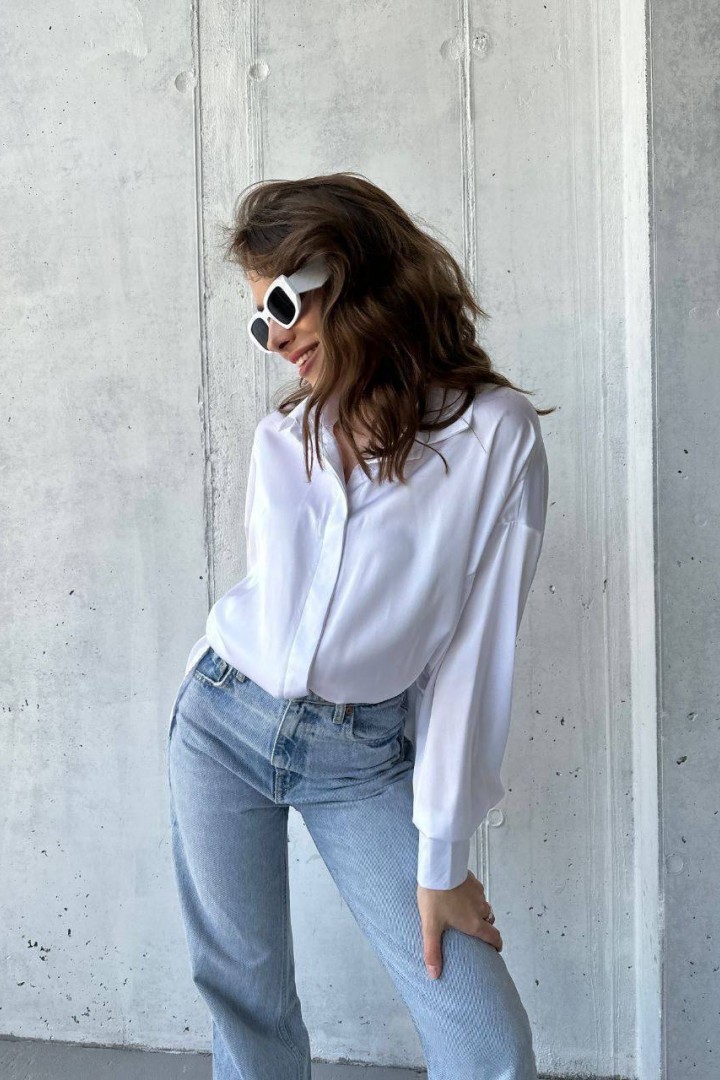 Шелковая рубашка RAB-522A459