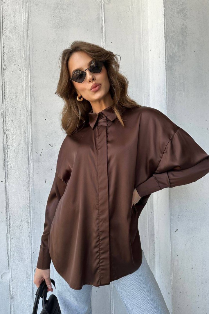 Шелковая рубашка RAB-522A459