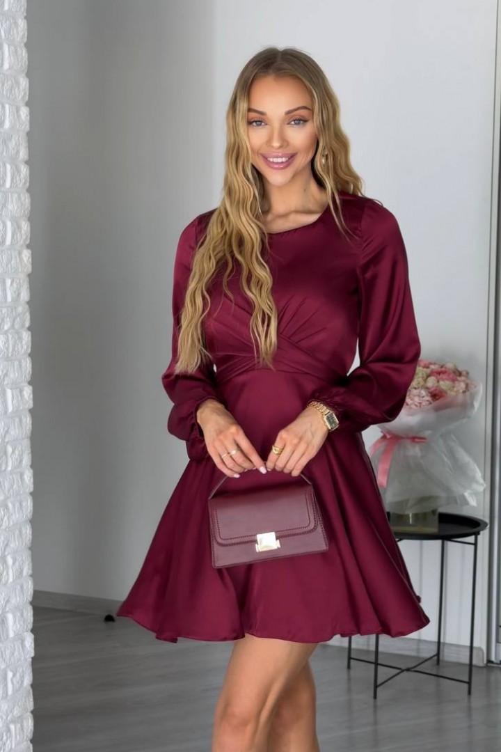 Платье имитация запаха на талии RAB-705A509