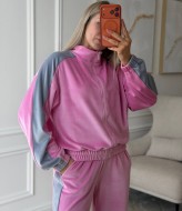 Велюровый спортивный костюм RAB-718A739