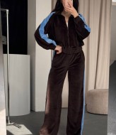 Велюровый спортивный костюм RAB-718A739