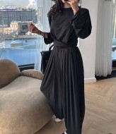 Костюм двійка вільні штани і лонг RAB-722A709