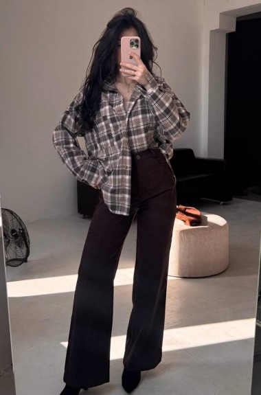 Вельветові штани RAB-721A409