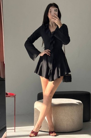 Легка сукня-комбінезон RAB-719A589