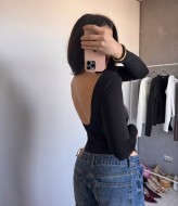 Боди с открытой спиной RAB-720A359