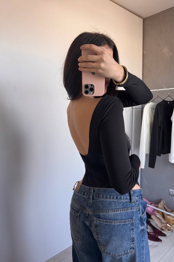 Боди с открытой спиной RAB-720A359