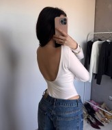 Боди с открытой спиной RAB-720A359