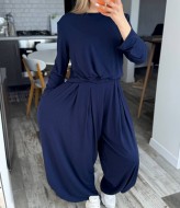 Костюм двійка вільні штани і лонг RAB-722A709