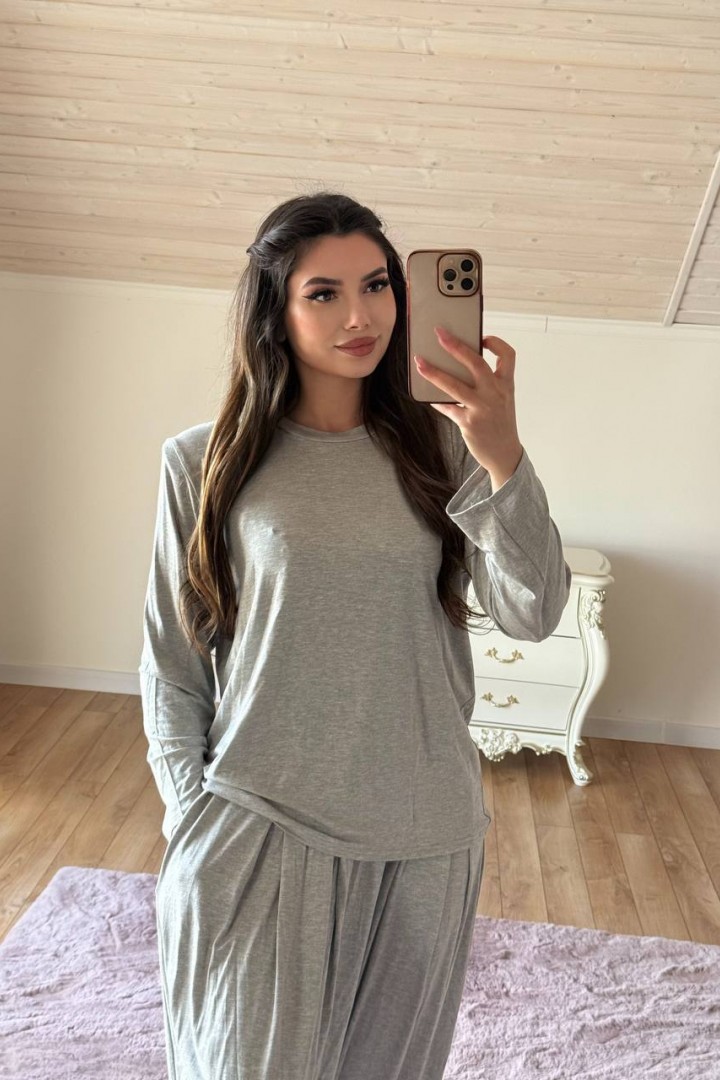 Костюм двійка вільні штани і лонг RAB-722A709