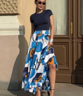 Спідниця - кльош із шовку DMP-A4403A950