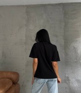 Футболка оверсайз с имитацией корсета ELZ-804A350