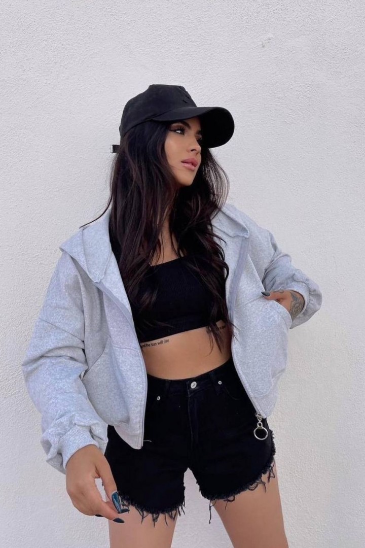 Вкорочена спортивна кофта DMP-A313A250