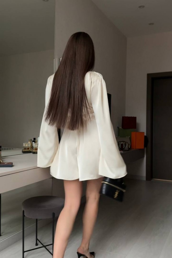 Шелковый комбинезон с шортами GIL-028A610