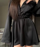 Шелковый комбинезон с шортами GIL-028A610