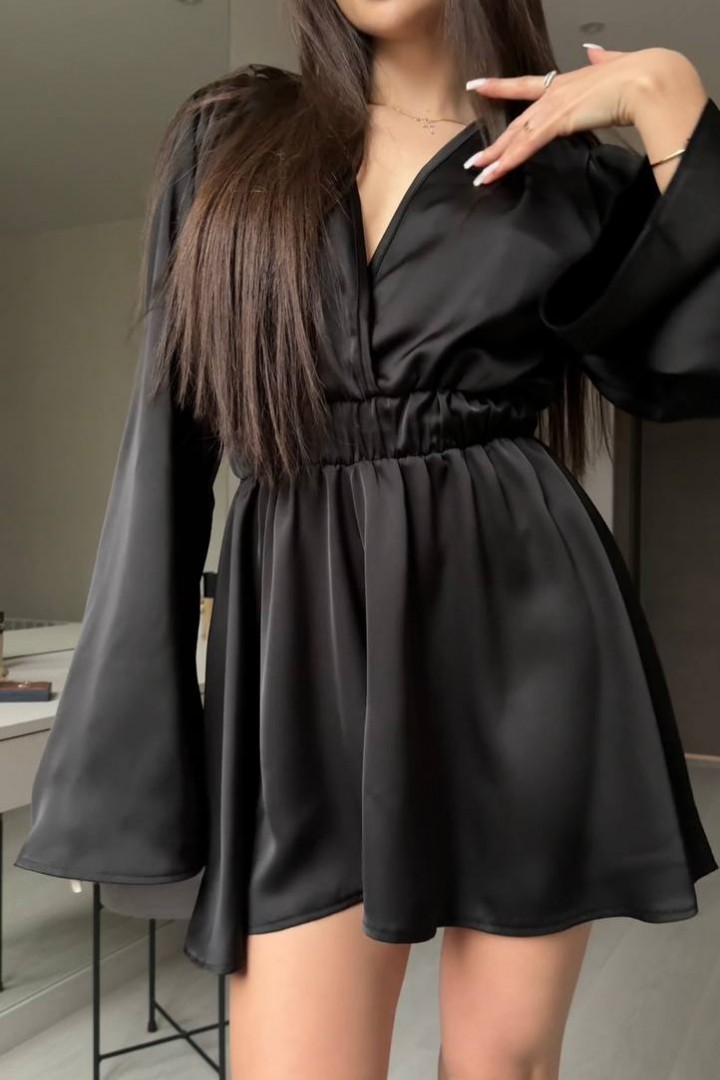 Шелковый комбинезон с шортами GIL-028A610