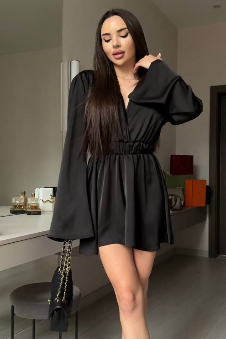 Шелковый комбинезон с шортами GIL-028A610