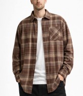 Клетка мужская рубашка EVD-1004A450