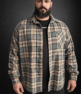 Клетка мужская рубашка EVD-1004A450