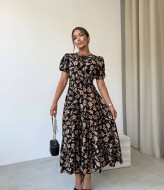 Повсякдена сукня з квітковим принтом IMMA-365A570B670