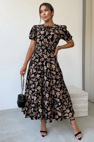 Повсякдена сукня з квітковим принтом IMMA-365A570B670