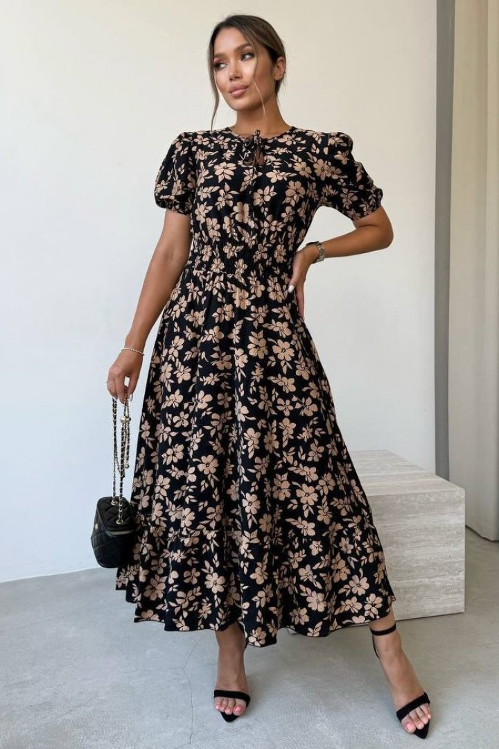 Повсякдена сукня з квітковим принтом IMMA-365A570B670