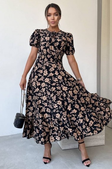 Повсякдена сукня з квітковим принтом IMMA-365A570B670