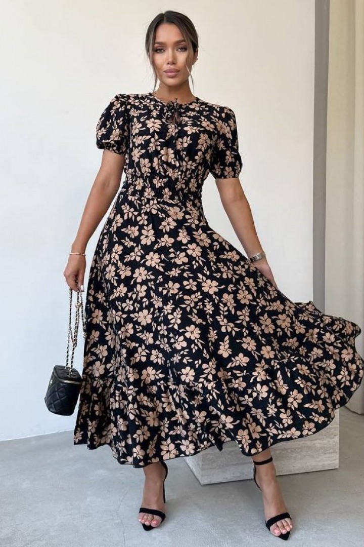 Повсякдена сукня з квітковим принтом IMMA-365A570B670