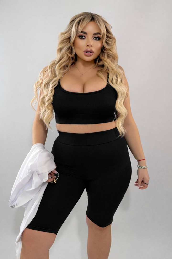 Жіночі літні капрі до коліна INS-437A300