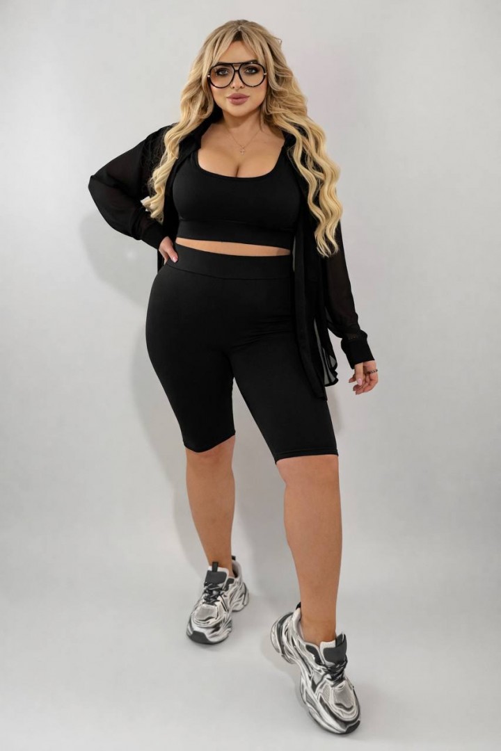 Жіночі літні капрі до коліна INS-437A300