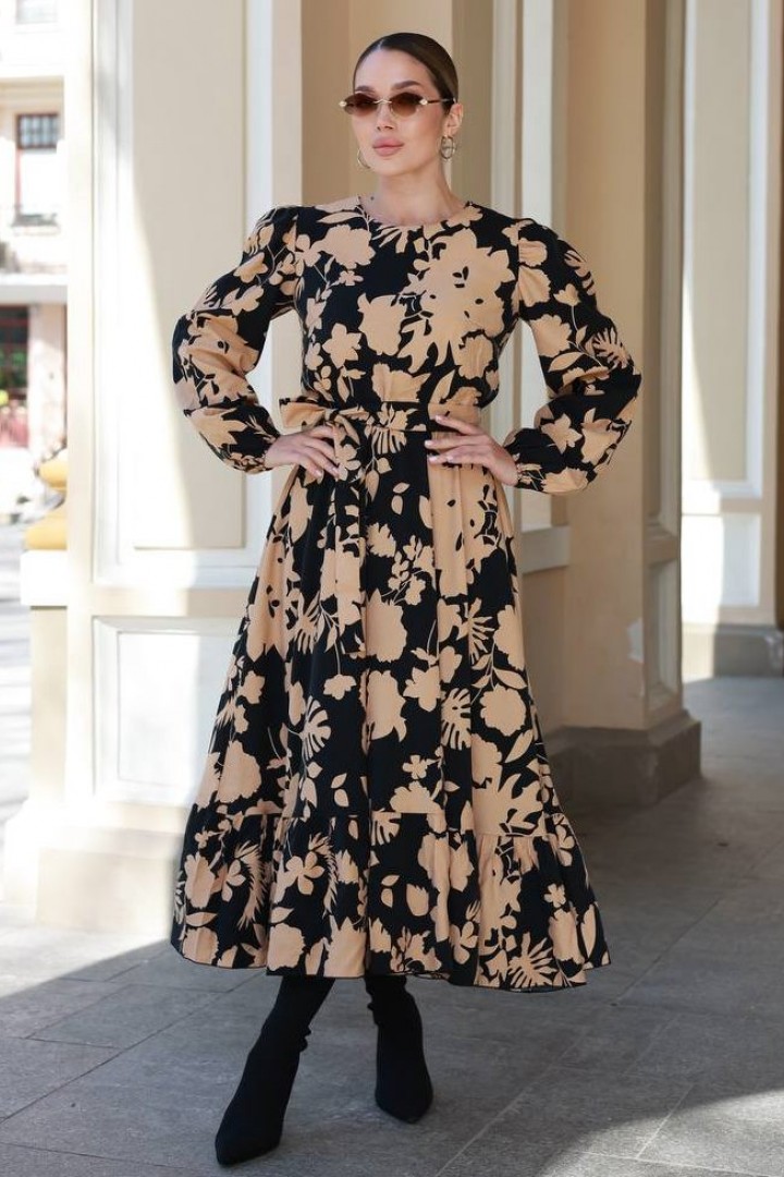 Элегантное платье миди IMMA-450A560B660