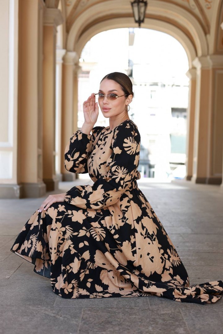 Элегантное платье миди IMMA-450A560B660