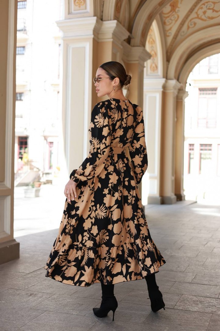 Элегантное платье миди IMMA-450A560B660