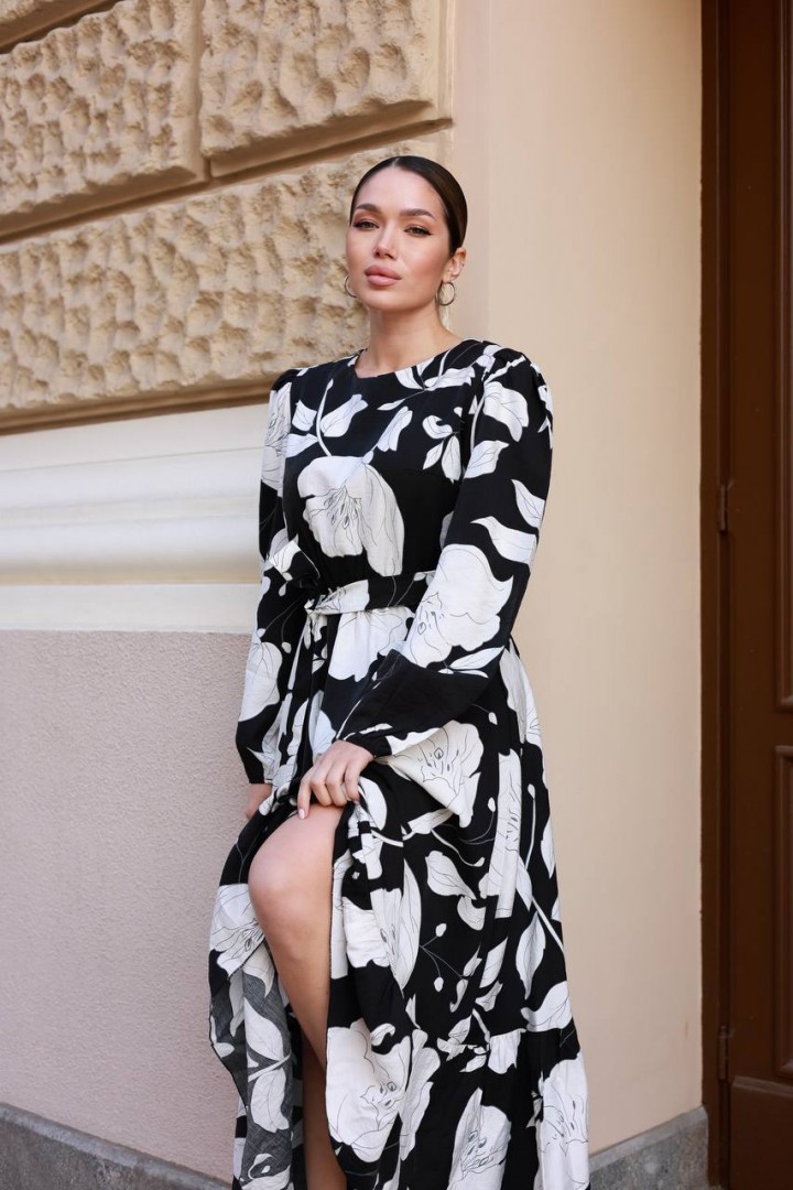 Элегантное платье миди IMMA-450A560B660