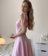 Платье с двойной юбкой NK-9177A990