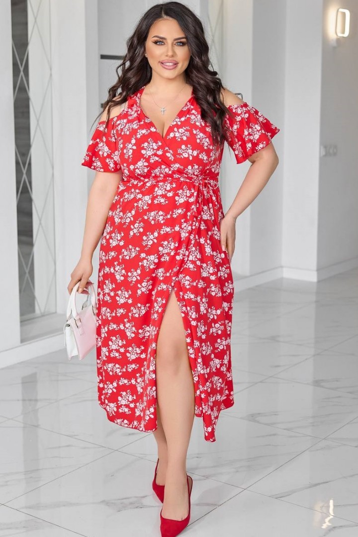 Платье на запах VL-1165A550