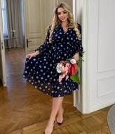 Платье с принтом VL-1162A550