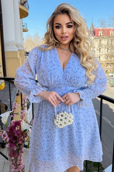 Платье с принтом VL-1162A550