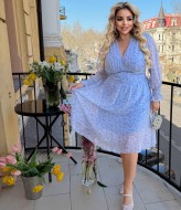 Платье с принтом VL-1162A550