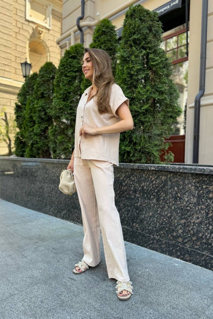 Костюм з льону AJO-420A480