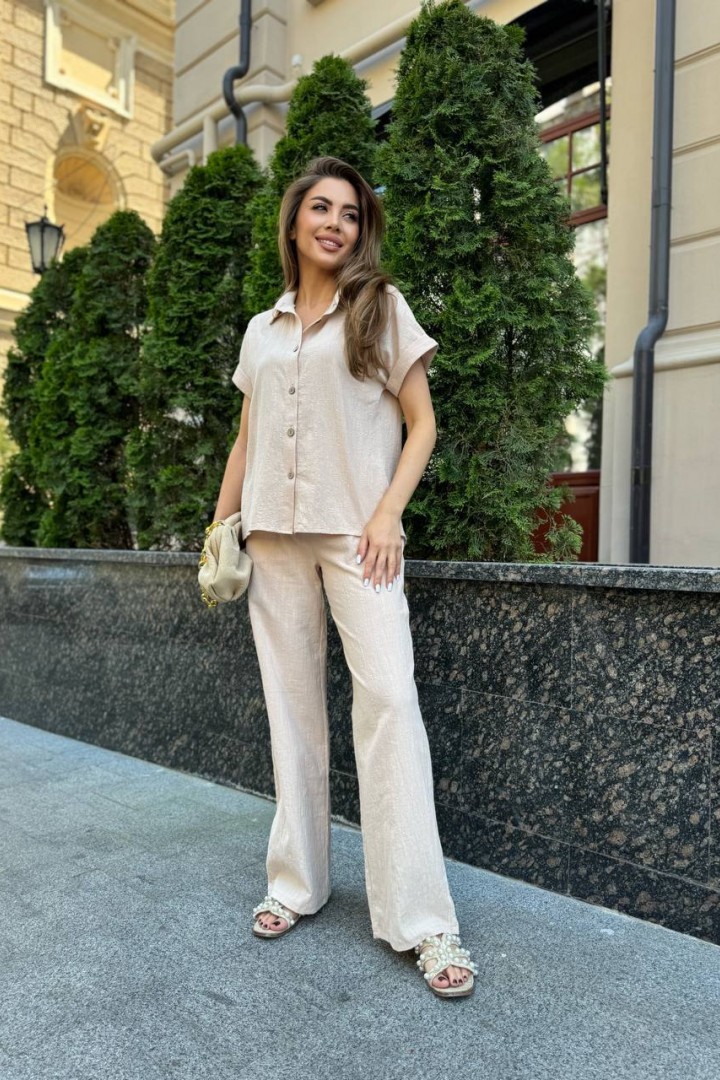 Костюм з льону AJO-420A480