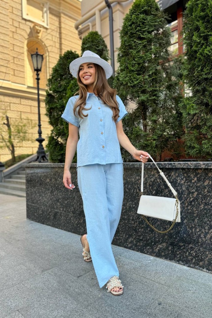 Костюм з льону AJO-420A480