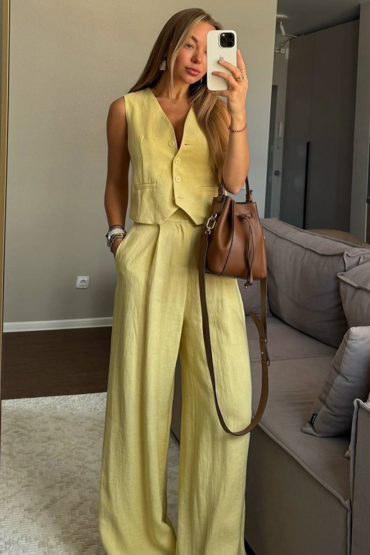 Костюм брюки та жилет NUL-8004A650