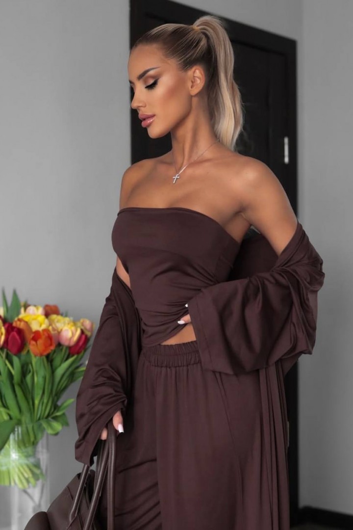 Костюм тройка с кардиганом ANN-589A750