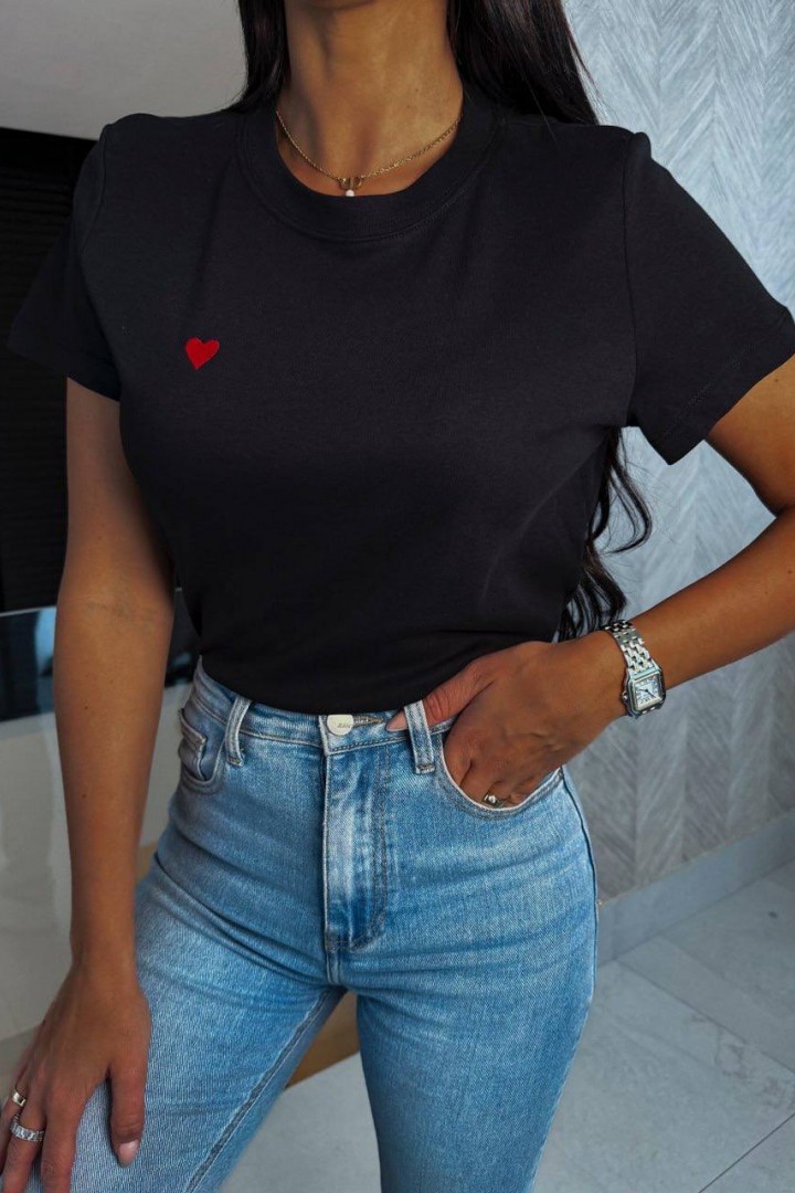 Трикотажная футболка женская  IND-2056A300