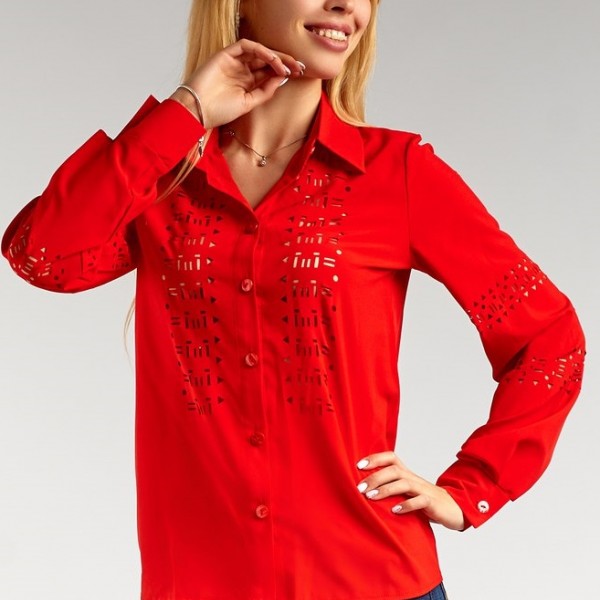 Стильная нарядная блузка AST-191151