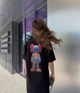Сукня-футболка з яскравим накатом TS-0447A350