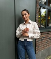 Укороченная рубашка женская AXY-045A380 Укороченная рубашка женская AXY-045A380